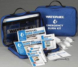 Water-Jel Technologies Large Soft-Sided Burn Kit  With Fire Blanket  And Heavy-Duty Nylon Carry Bag