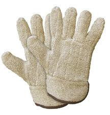 Wells Lamont X-Large Brown Jomac Extra Heavy Weight Terry Cloth Reversible Ambidextrous Heat Resistant Gloves With Safety Cuff