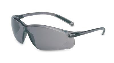 Sperian A700 Series Safety Glasses With Gray Frame And Gray Polycarbonate TSR Anti-Scratch Hard Coat Lens