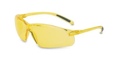 Sperian A700 Series Safety Glasses With Amber Frame And Amber Polycarbonate Anti-Scratch Hard Coat Lens