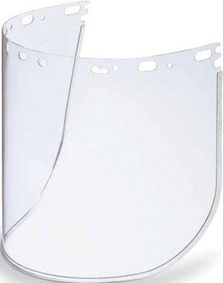 Sperian Protecto-Shield 8.5" X 15" X .070" Clear Aluminum Bound Acetate Visor