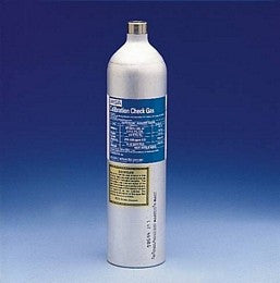 MSA 58 Liter RP Style Steel Cylinder 40 PPM Hydrogen Sulfide Balance Nitrogen Reactive Calibration Gas For Sirius Multi-Gas Detector