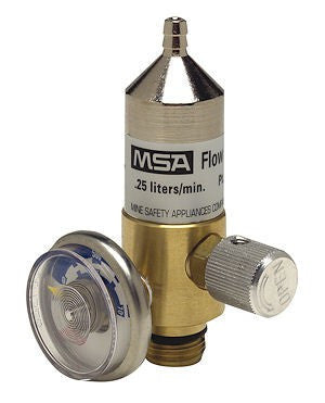 MSA .25 LPM Model RP Fixed Flow Regulator For RP Style Calibration Gas Cylinders