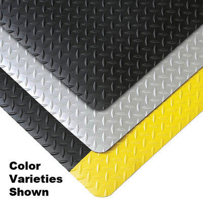 Superior Manufacturing Notrax Cushion Trax Ultra 4' X 75' Black 3/4" Thick Dry Safety/Anti-Fatigue Matting